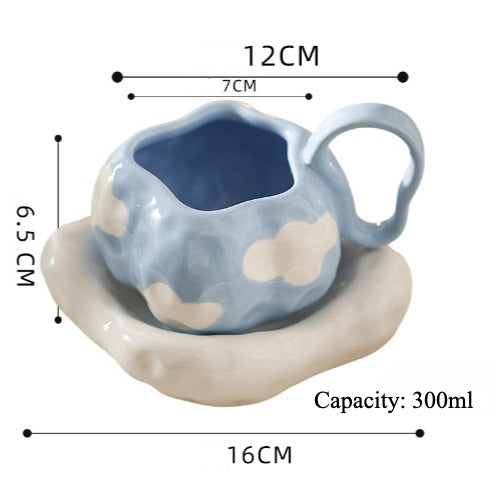 Tea Cloud Dreams Teacup & Pot Set