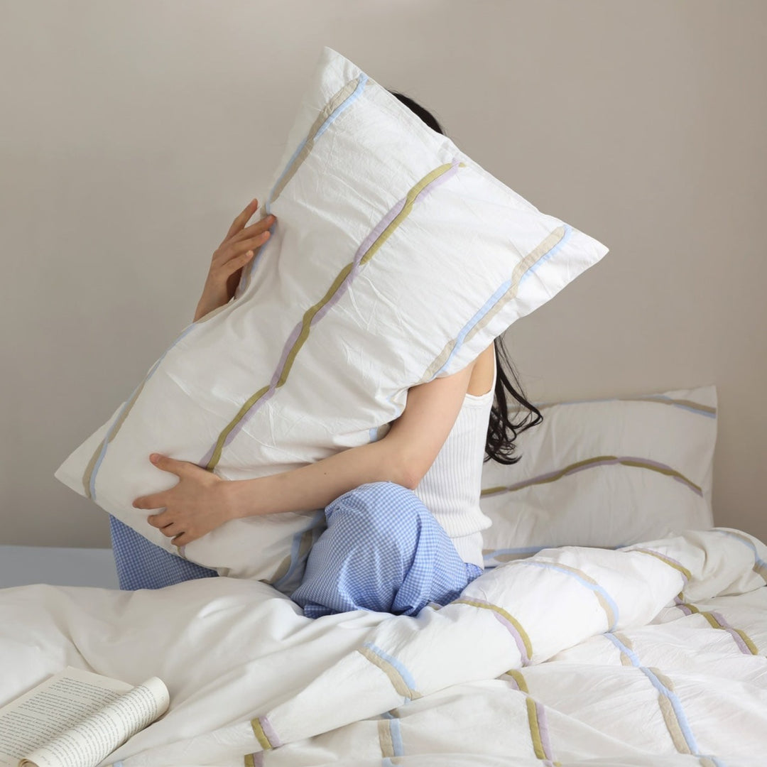 Stripe CleanFit Bedding Set