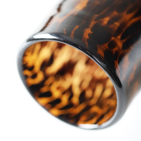 Tortoise Charm Glass Vase