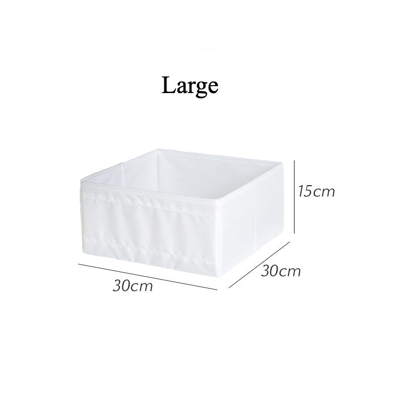 Hanna White Foldable Organiser Collection