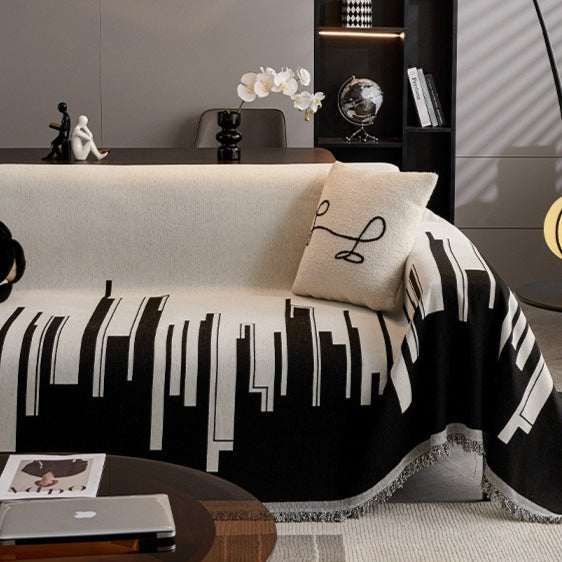 Piano Key Pop Sofa Cover