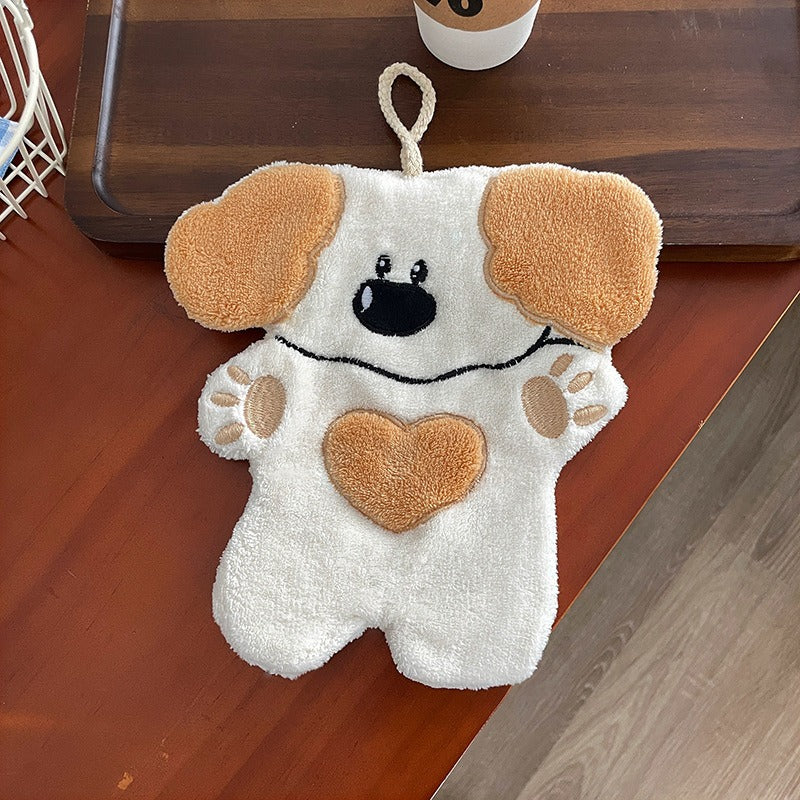 Beagle Twins Hanging Hand Towel Set