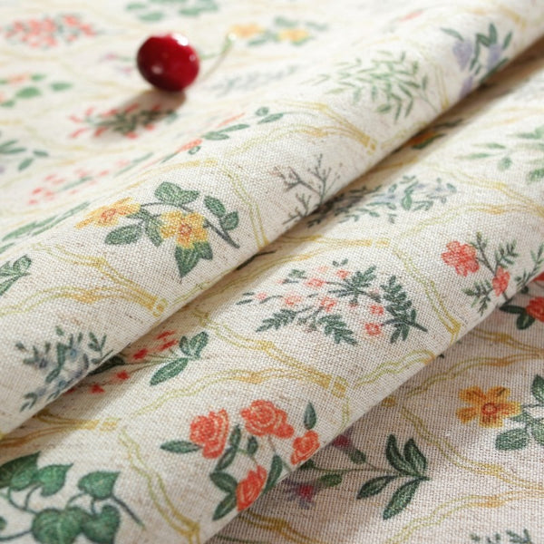 Countryside Floral Check Table Cloth