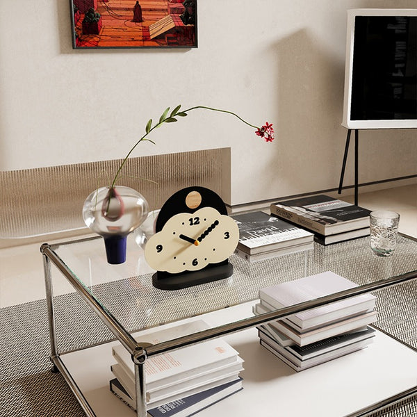Fluffy Cloud Desk Clock