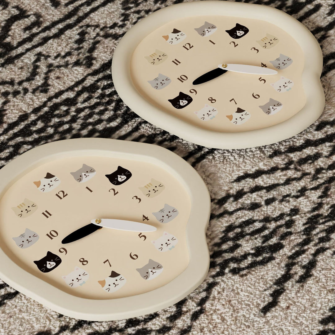 Purr Pulse Wall Clock