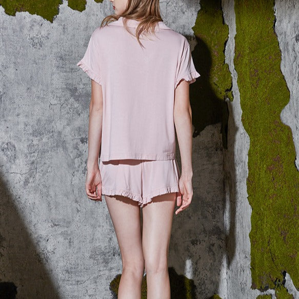 Really Really Sweet Ruffled Loungewear Set