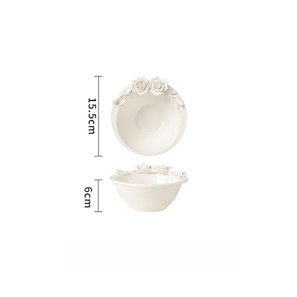 Rose‘s Secret Embossed Dinnerware