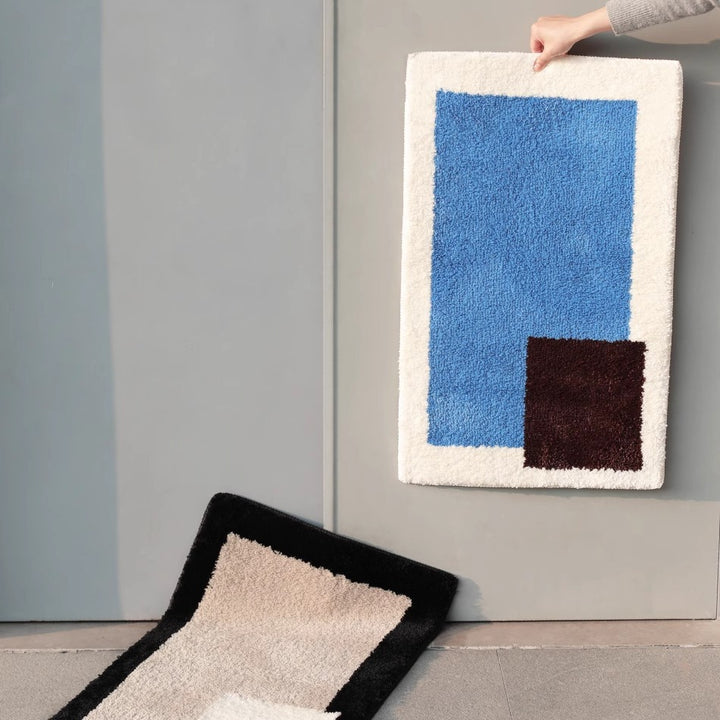 Patchwork Plush Rug