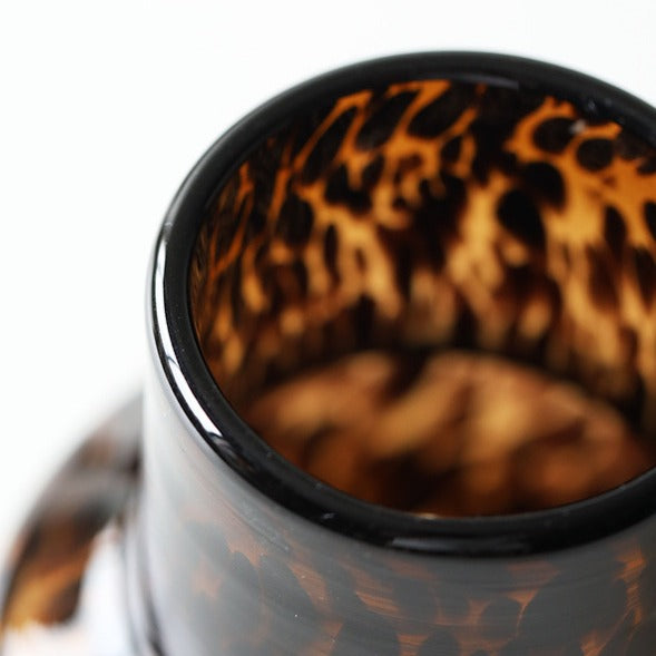 Tortoise Charm Glass Vase