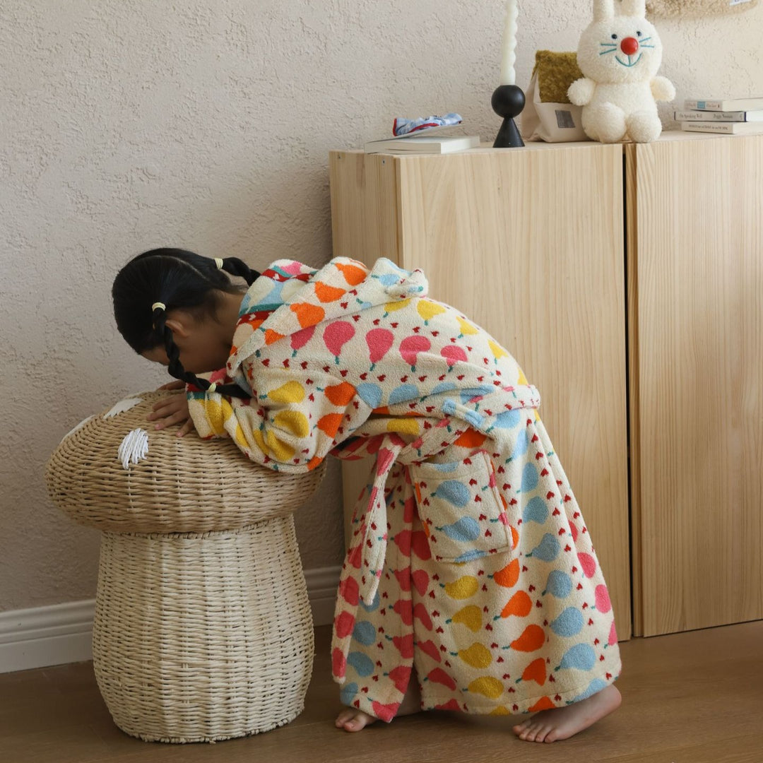 Summer Pear Kid Bathrobe