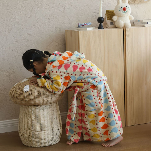 Summer Pear Kid Bathrobe