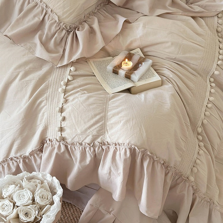 Parisian Ruffle Dream Bedding Set