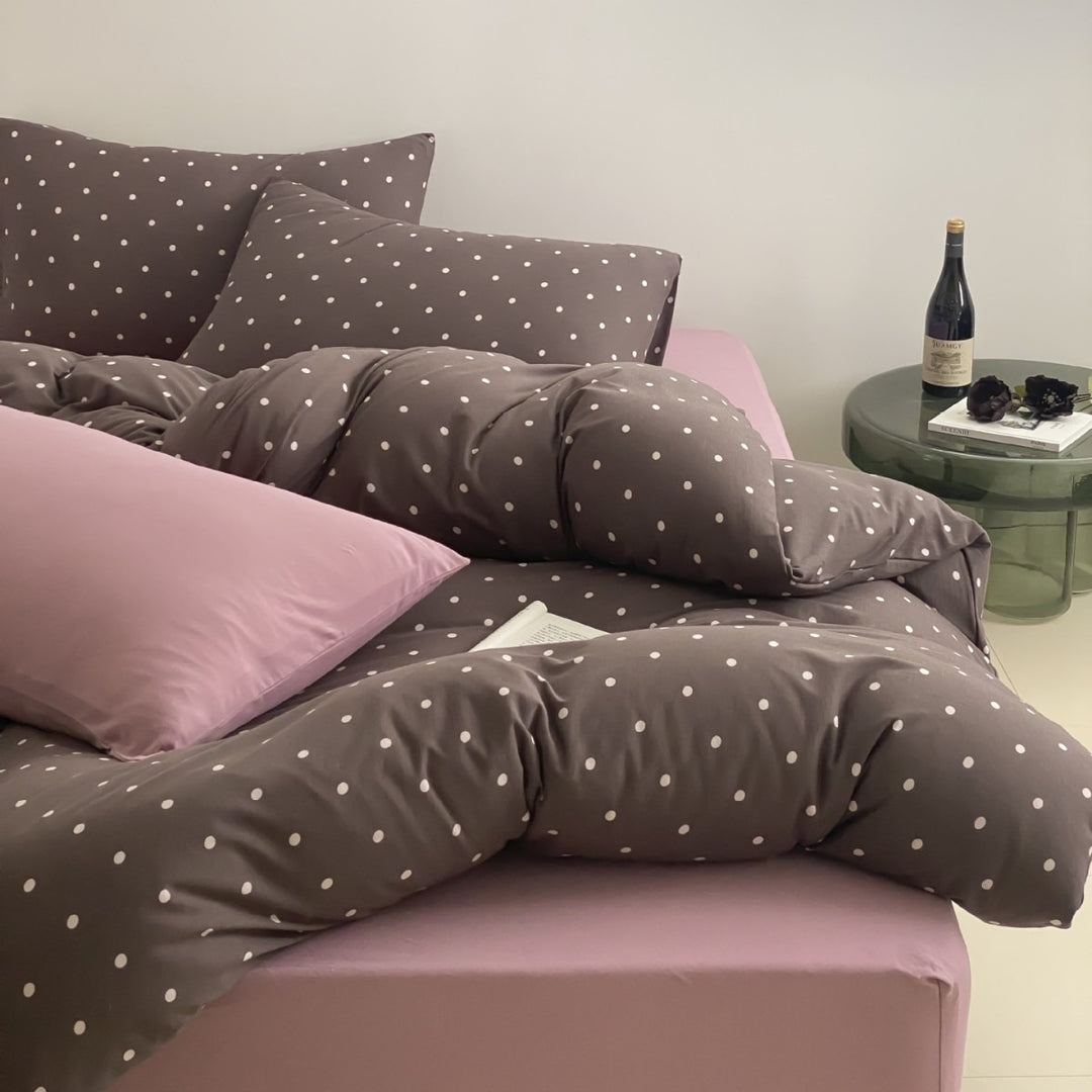 Mini Polka Dots Bedding Set