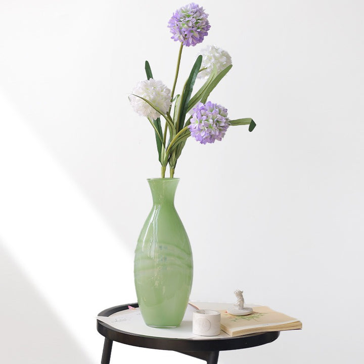 Green Zen Glass Vase