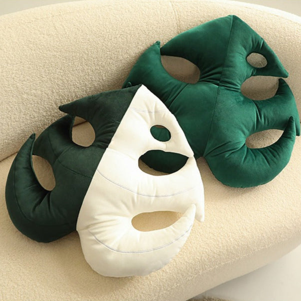 Swiss Cheese Plant Cushion