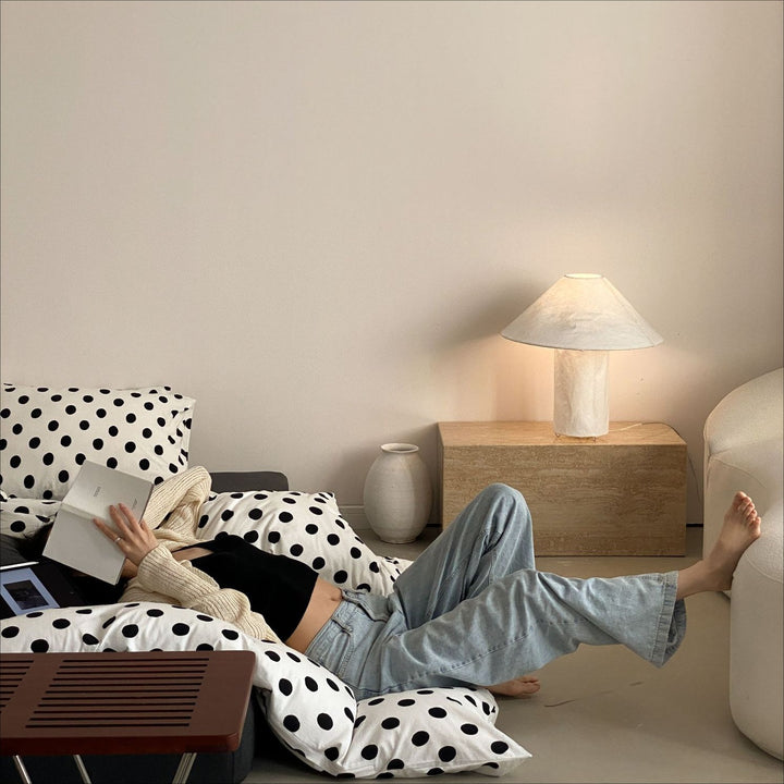 Retro Polka Dots Bedding Set