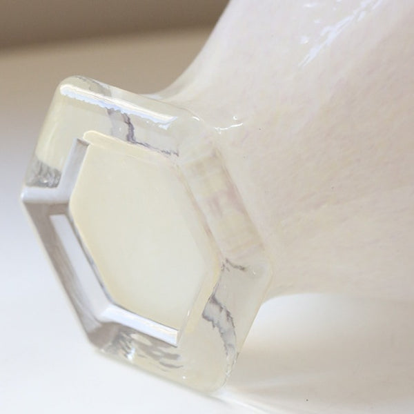 Ruffled Romance Glass Vase