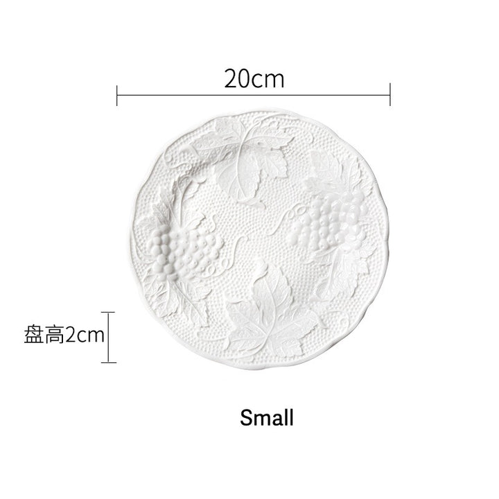 Grapevine Round Plate