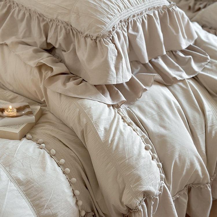 Parisian Ruffle Dream Bedding Set