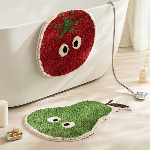 Curious Fruit Bath Mat Collection