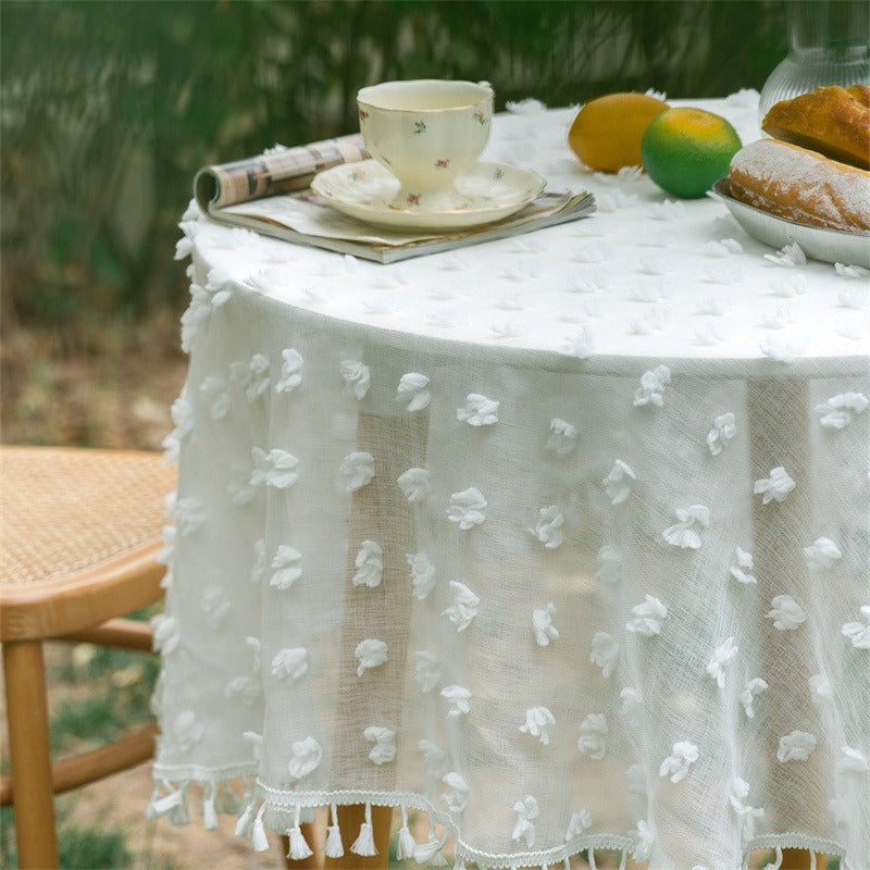 Fur Fur Round Table Cloth