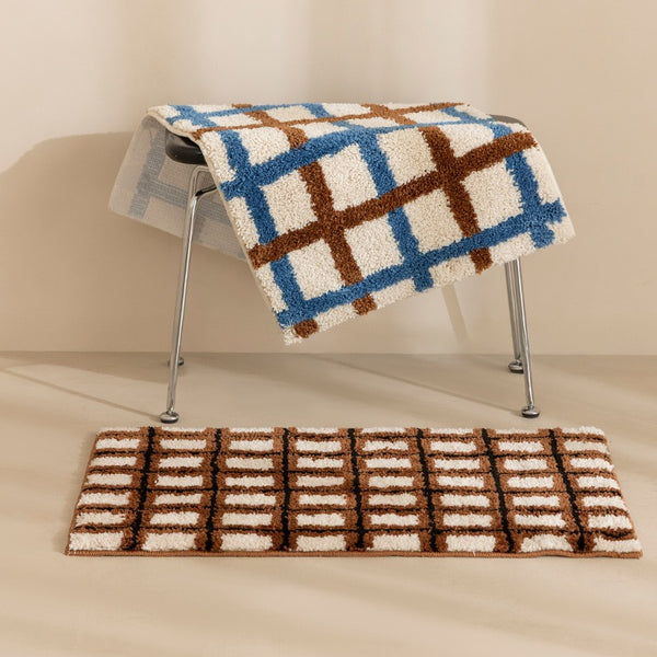 Retro Warm Toes Bath Mat Collection