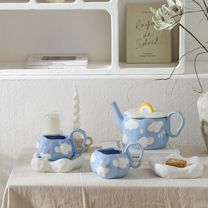 Tea Cloud Dreams Teacup & Pot Set