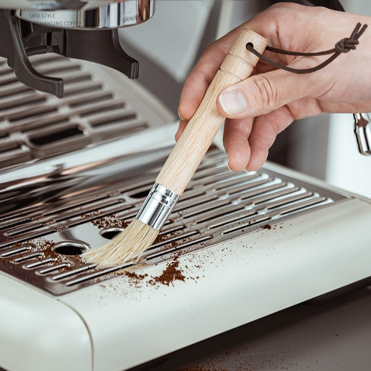 Wooden Coffee Cleaning Brush