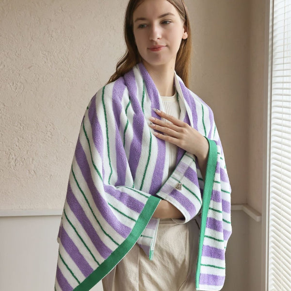 Vivd Striped Towel Collection