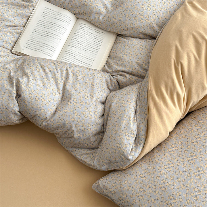 Coffee Time Cashew Bedding Set