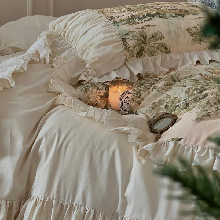 Nostalgic French Retro Bedding Set