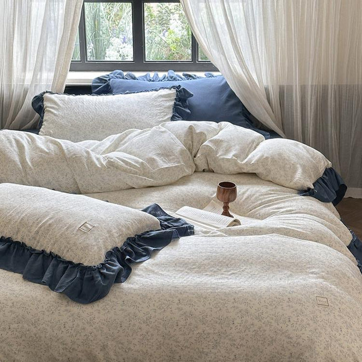 Vintage Ruffled Bedding Set