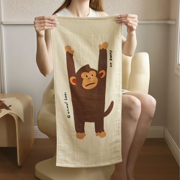 Puppy And Monkey Towel Collection