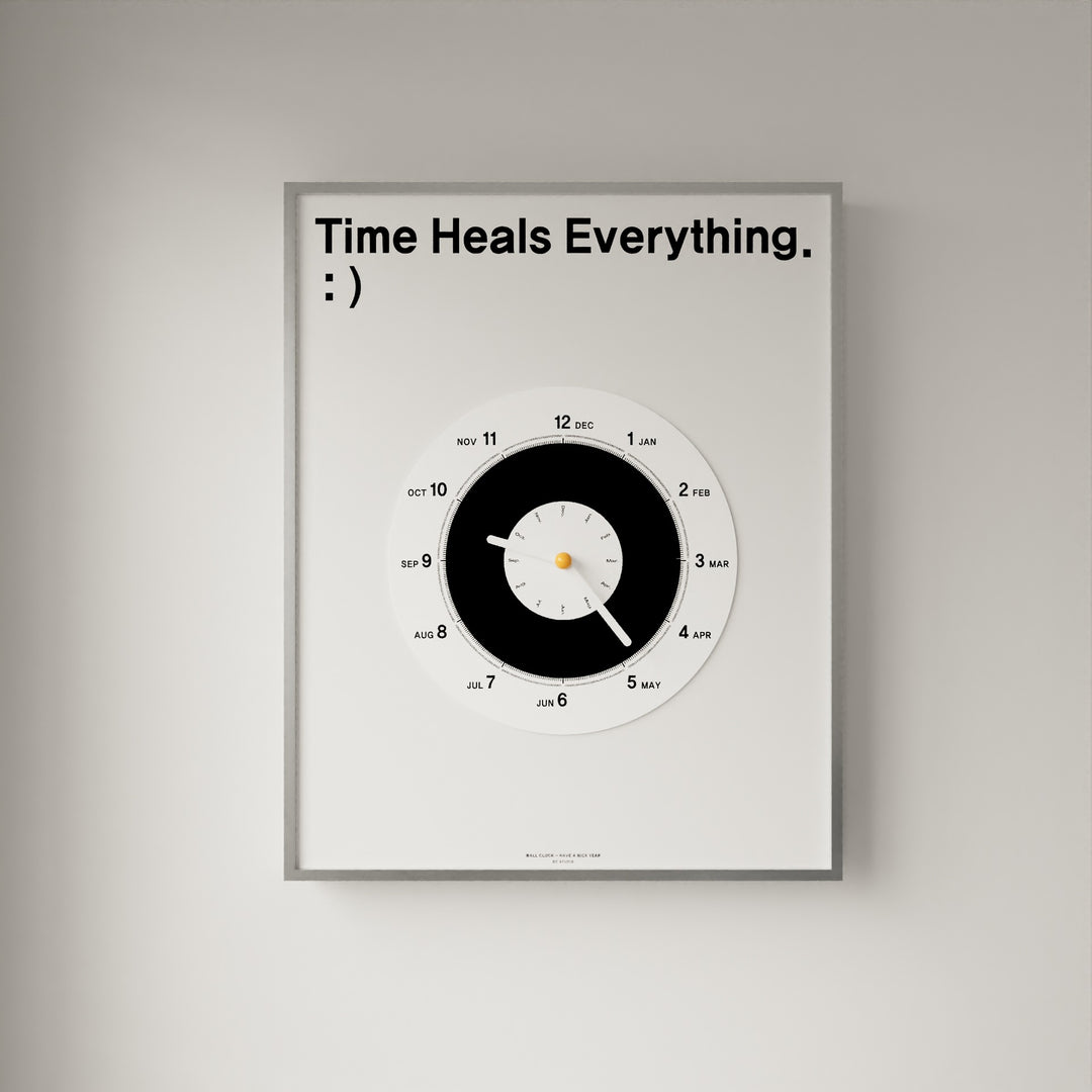 Power Time Wall Clock