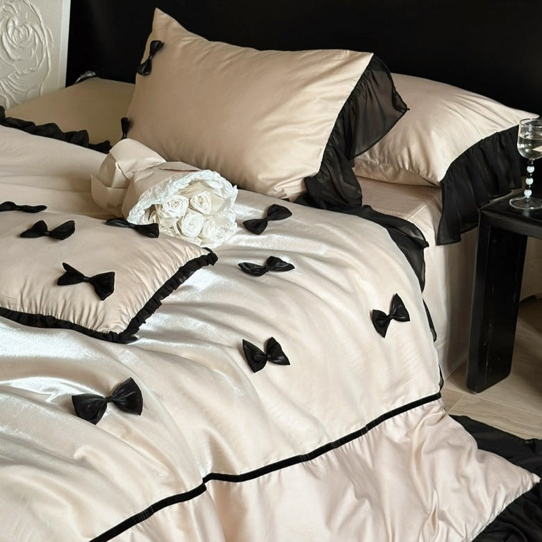 Luxury Bow Bedding Set