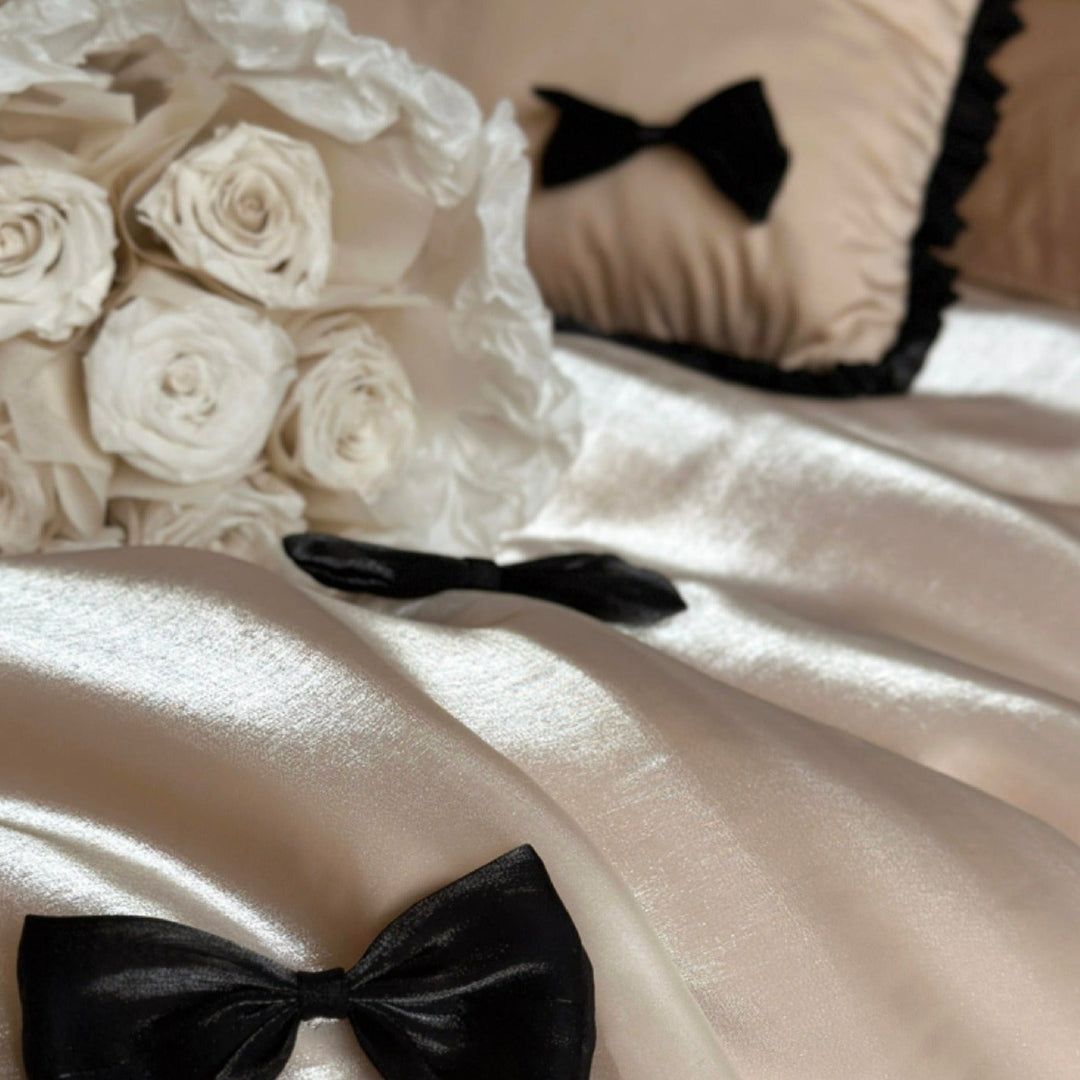 Luxury Bow Bedding Set