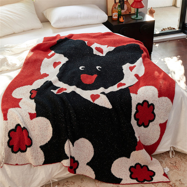 Happy Dog Blanket