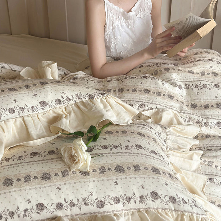 Dry Rose Bedding Set