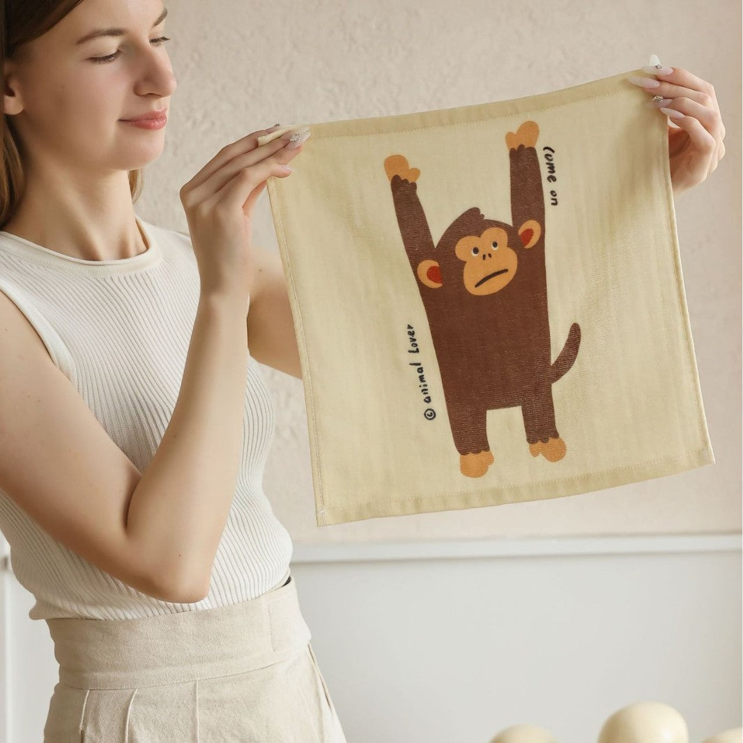 Puppy And Monkey Towel Collection