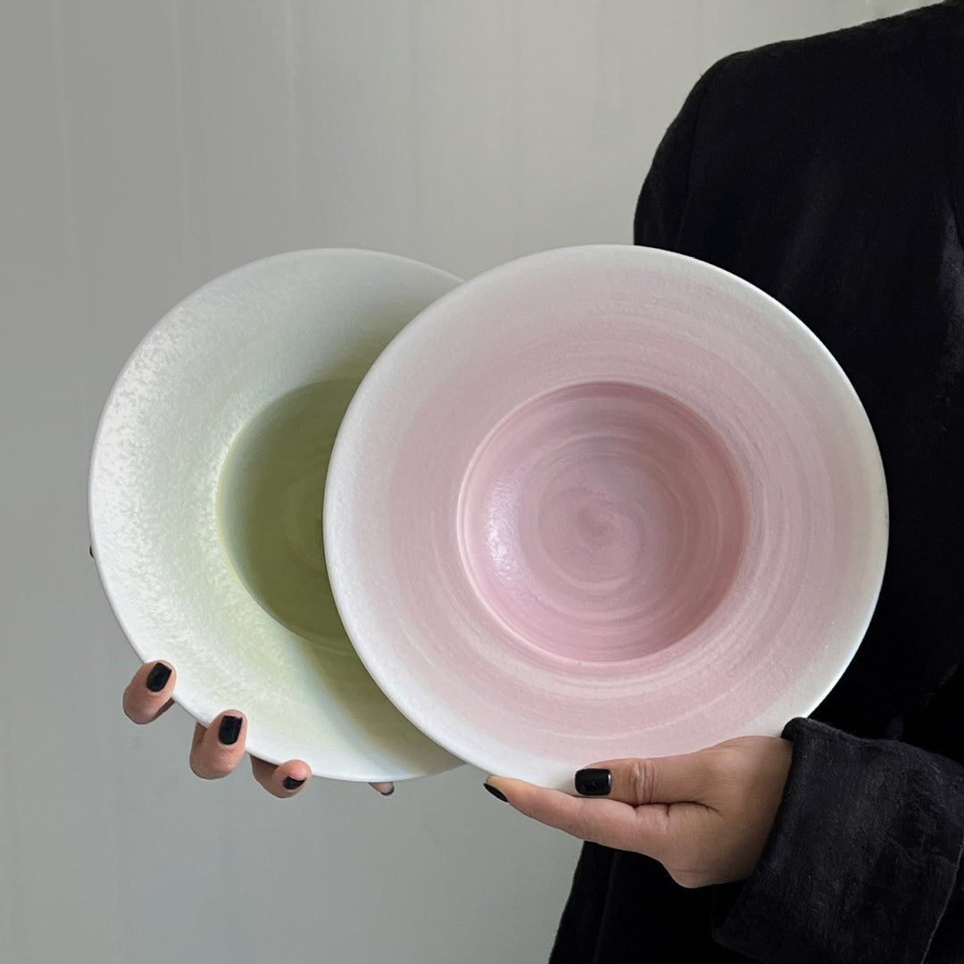 Pastel Swirl Plate