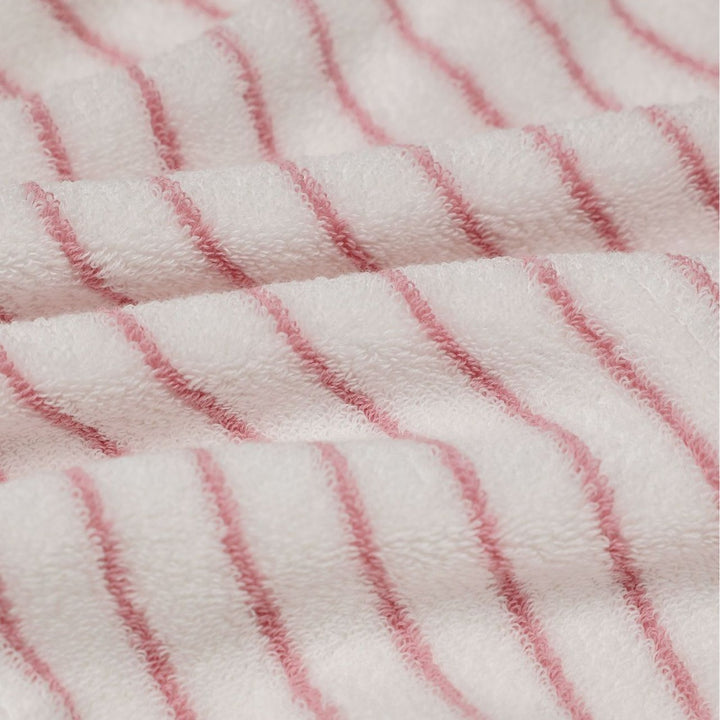 Blush Pink Stripe Cotton Towel