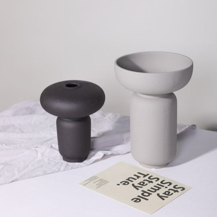 Roly-Poly Elegance Vase