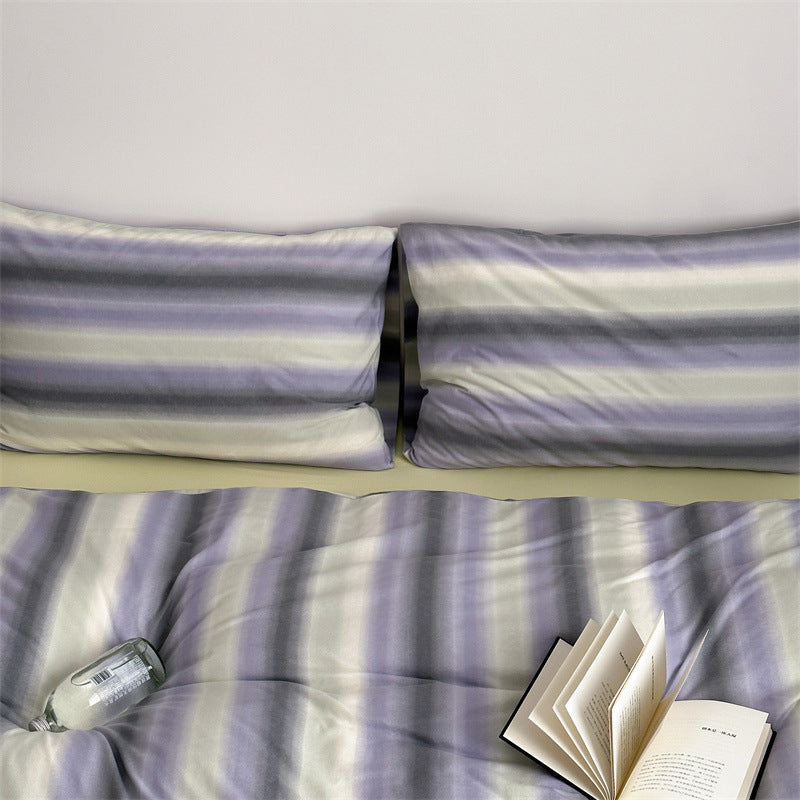 Rainbow Radiance Stripe Bedding