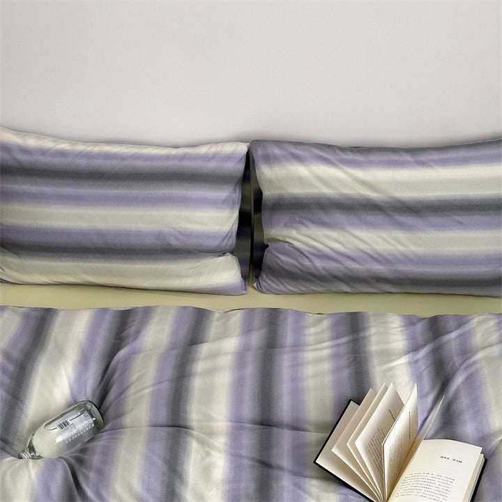 Rainbow Radiance Stripe Bedding