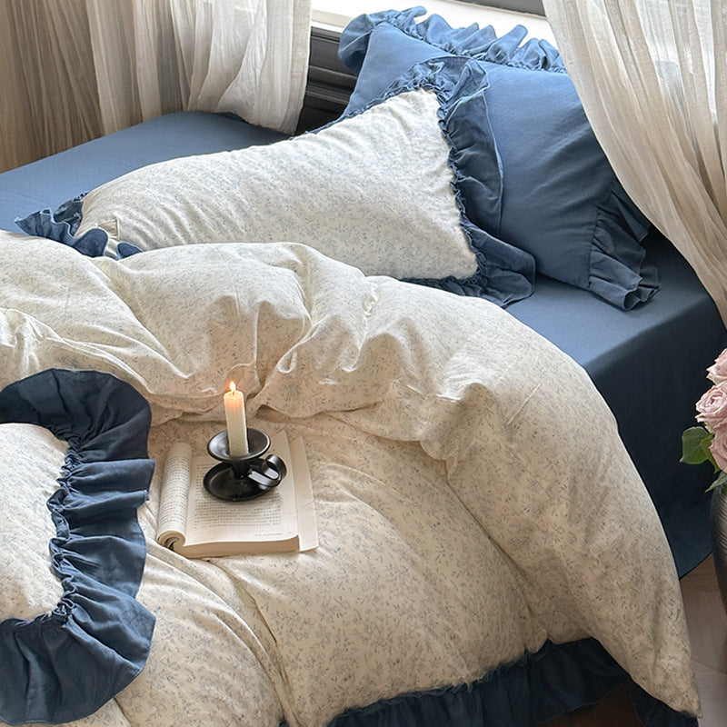 Vintage Ruffled Bedding Set