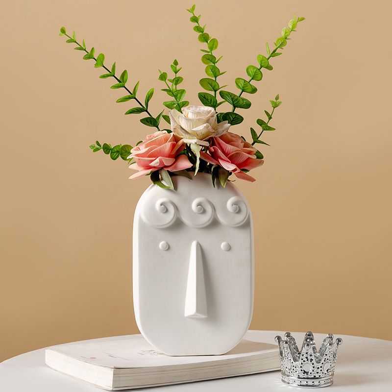 Poker Face Vase