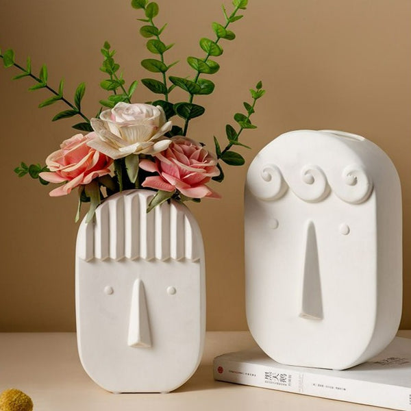 Poker Face Vase