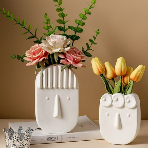 Poker Face Vase