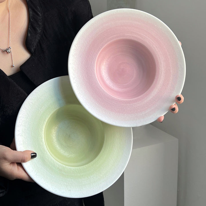 Pastel Swirl Plate