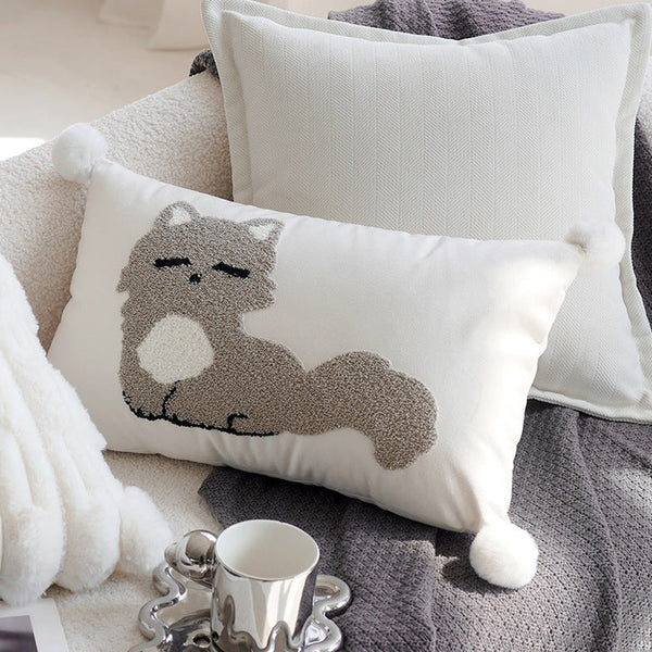 Furry Fantastic Fox Cushion